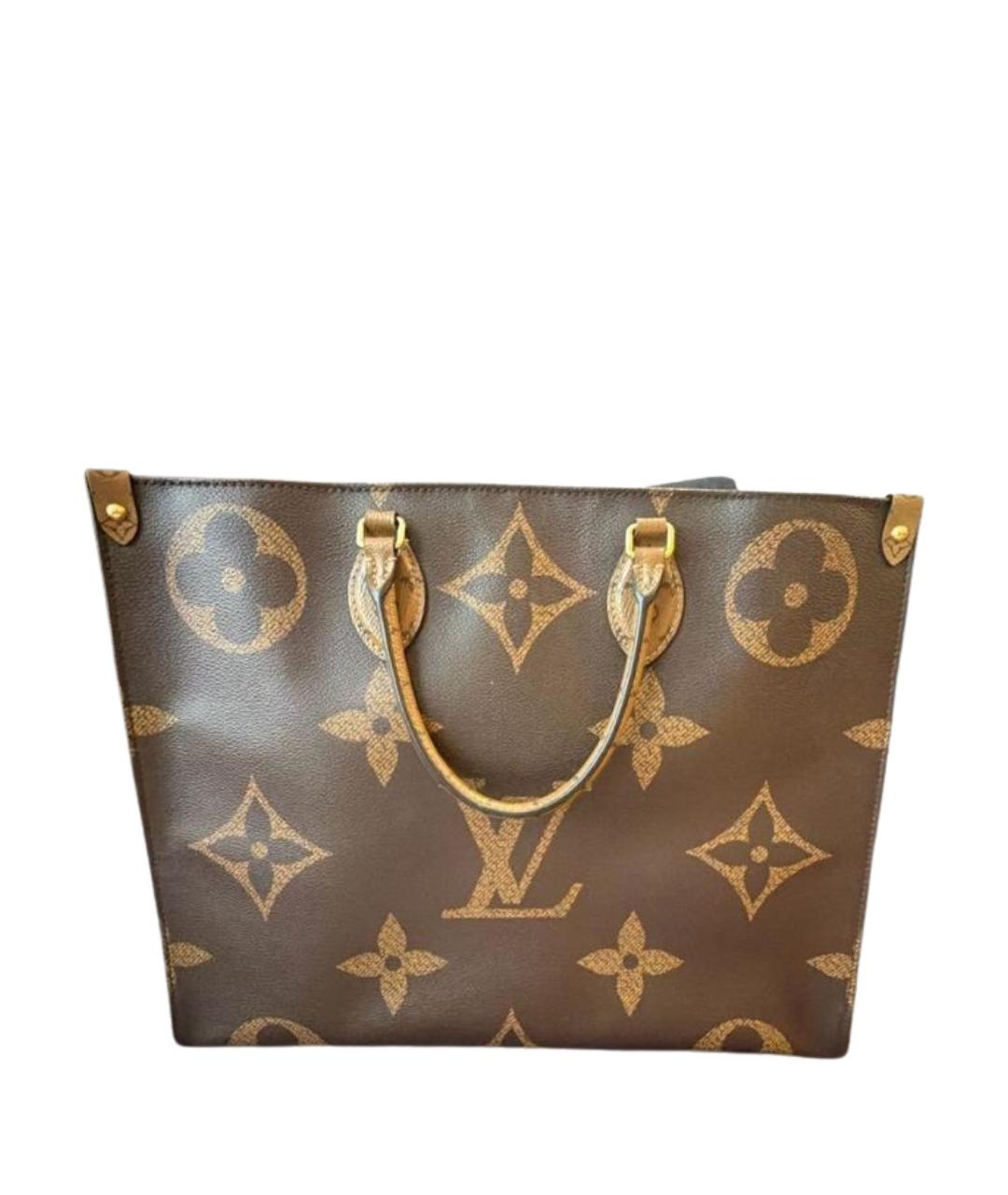 LOUIS VUITTON Коричневая сумка тоут, фото 1