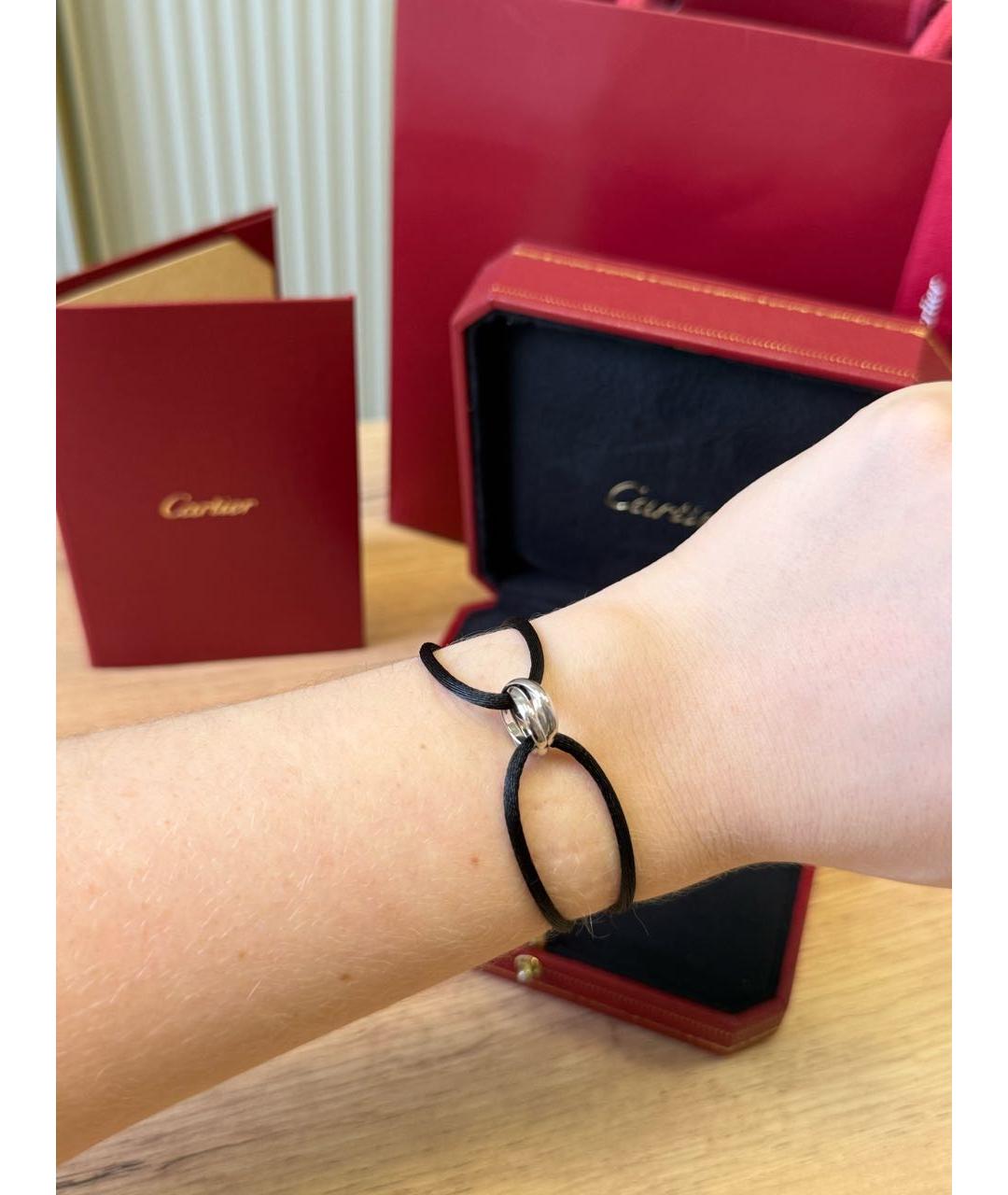 CARTIER Белый браслет из белого золота, фото 4