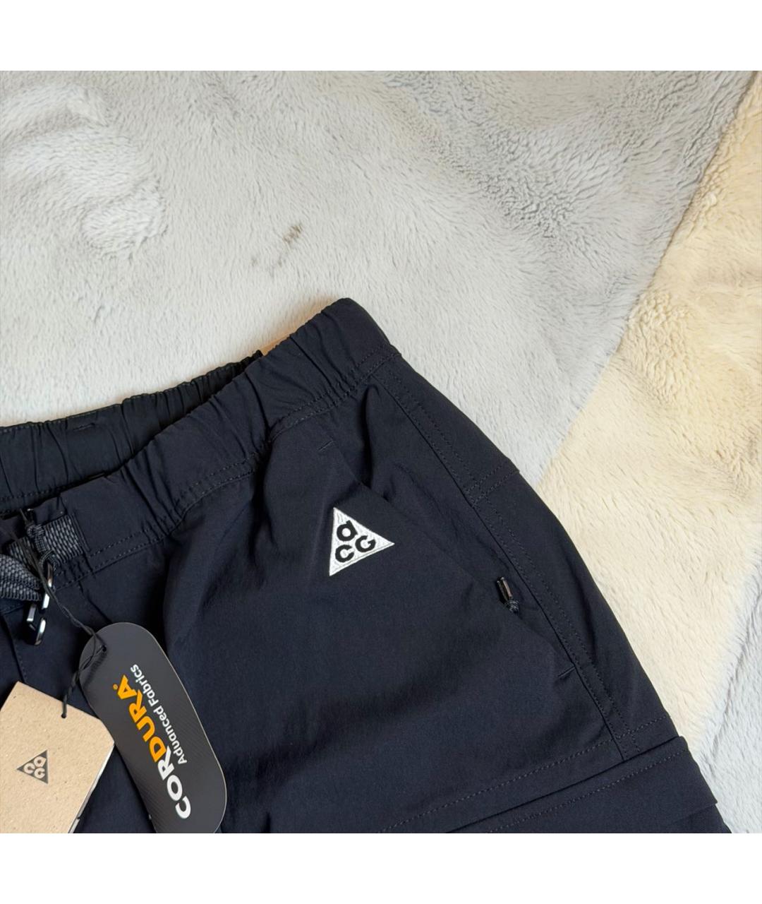 NIKE ACG Черные полиэстеровые повседневные брюки, фото 5
