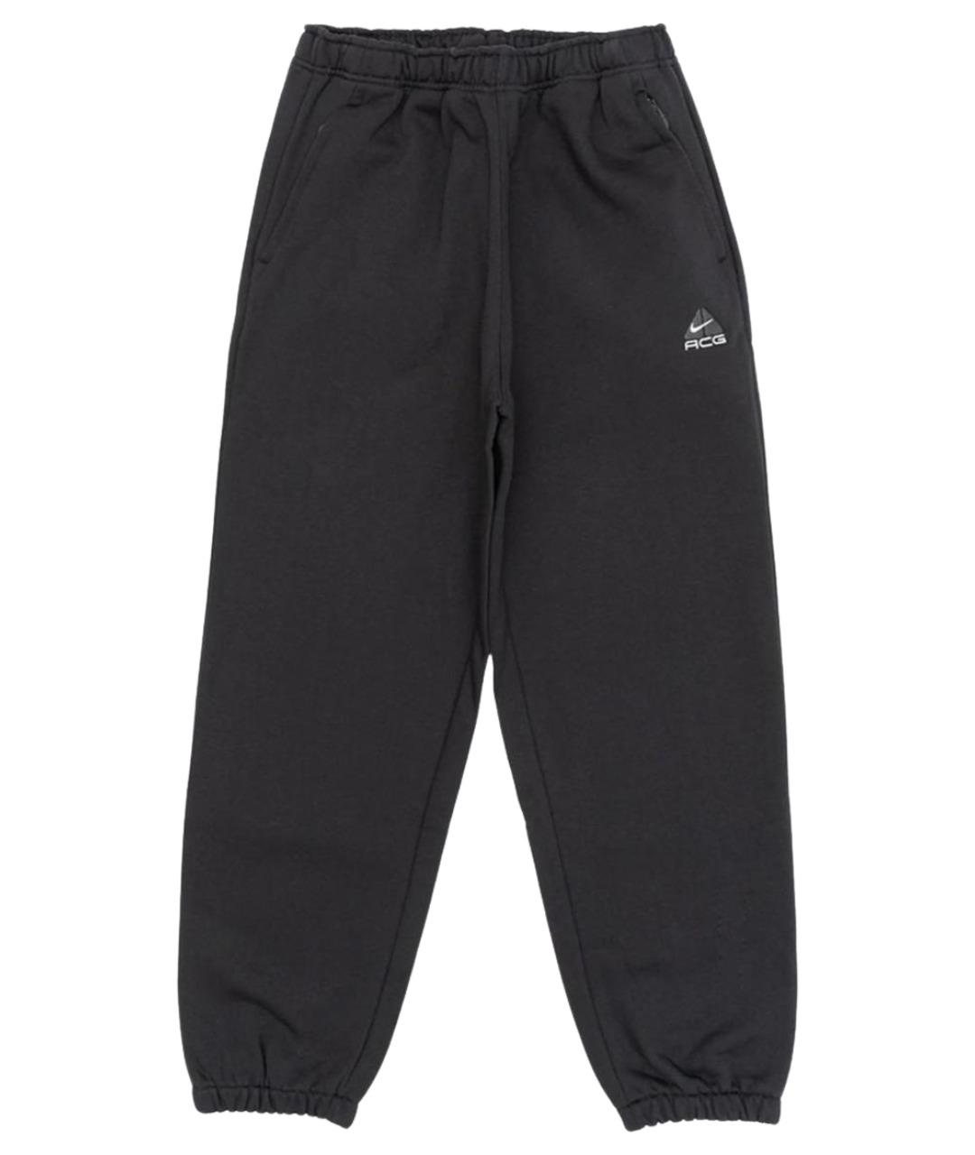 NIKE ACG Черные хлопковые повседневные брюки, фото 1