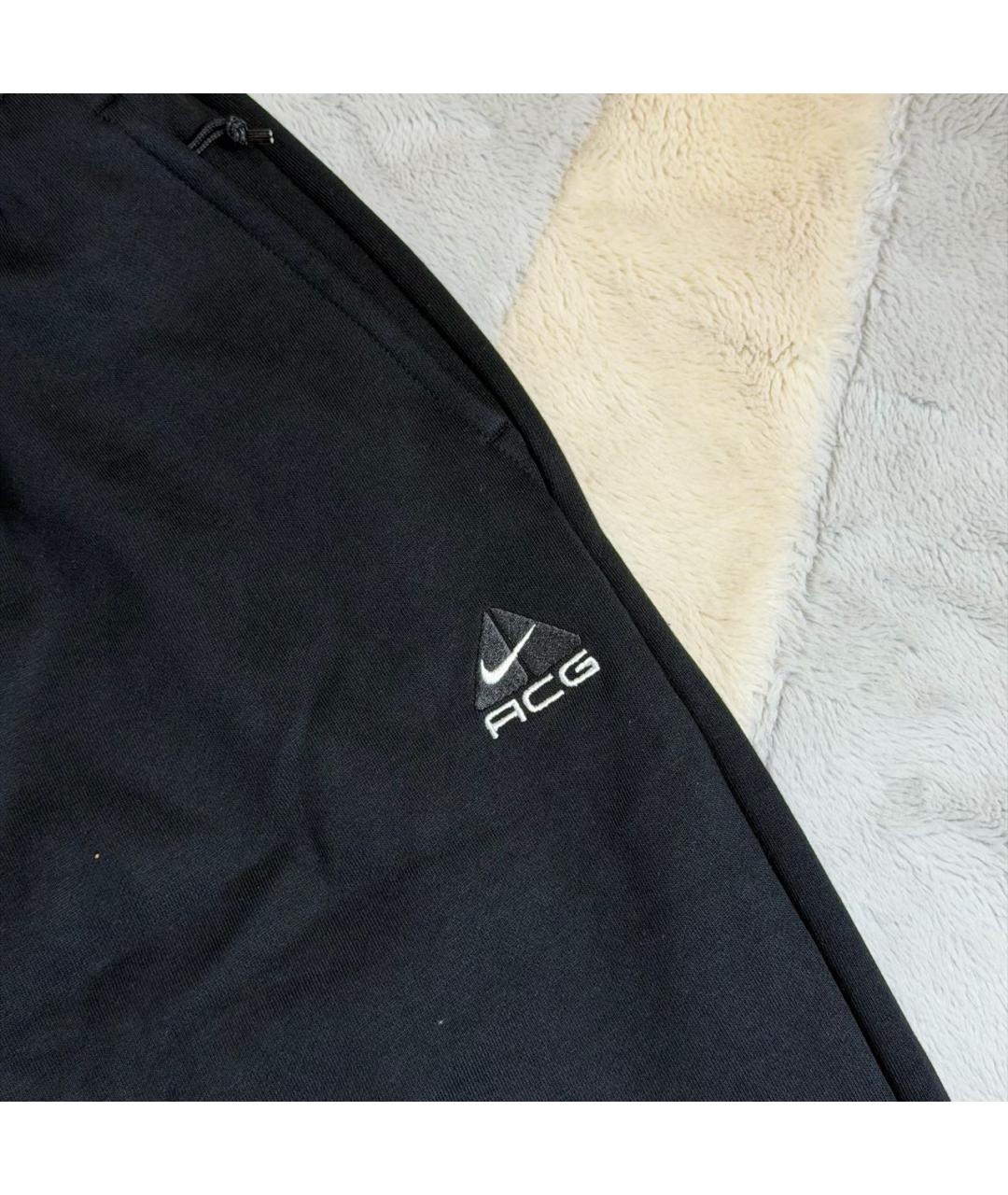 NIKE ACG Черные хлопковые повседневные брюки, фото 4
