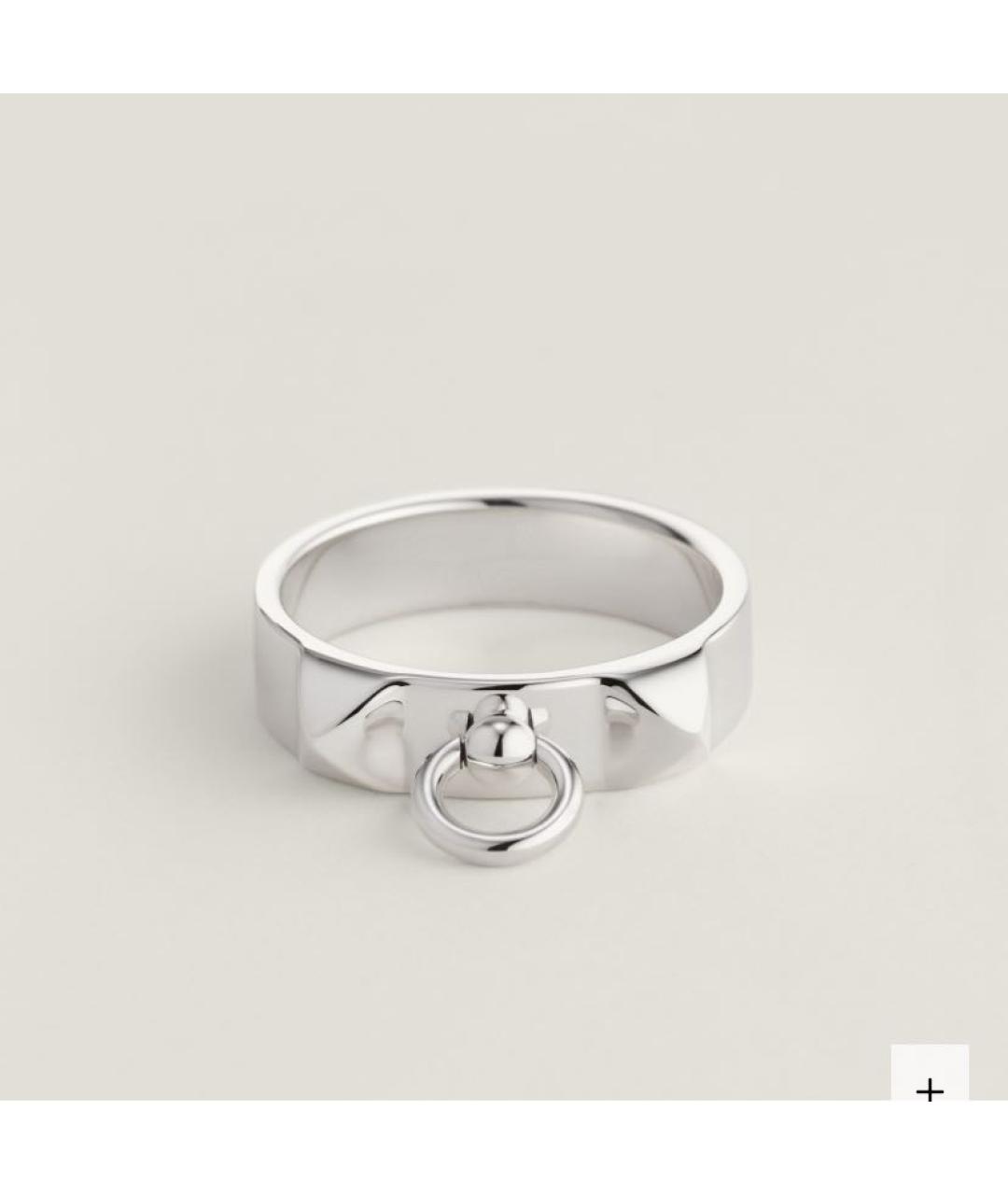 HERMES Серебряное серебряное кольцо, фото 7