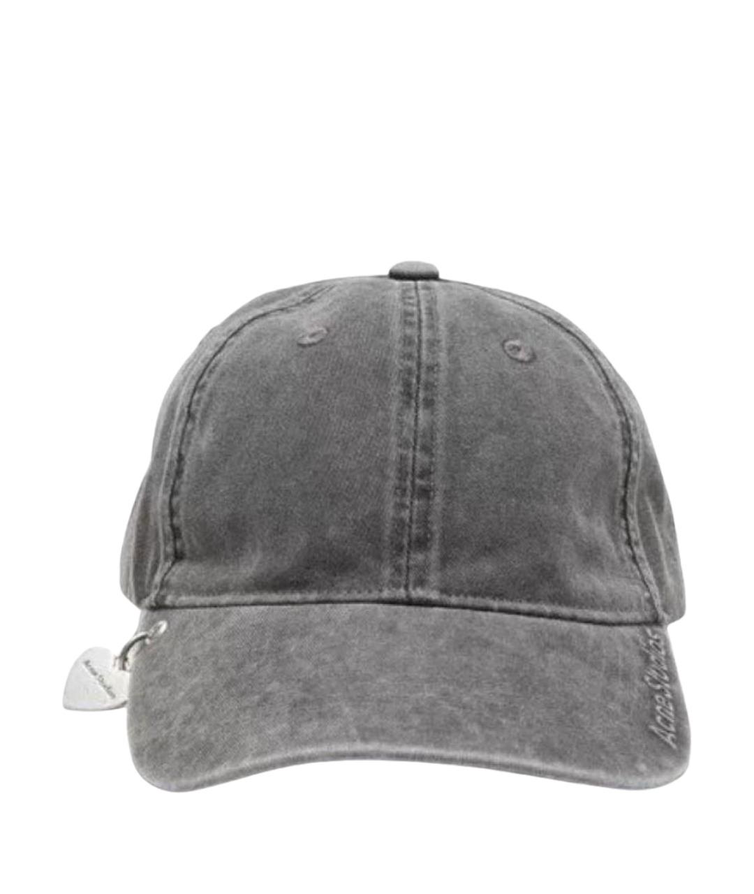 ACNE STUDIOS Серая кепка, фото 1
