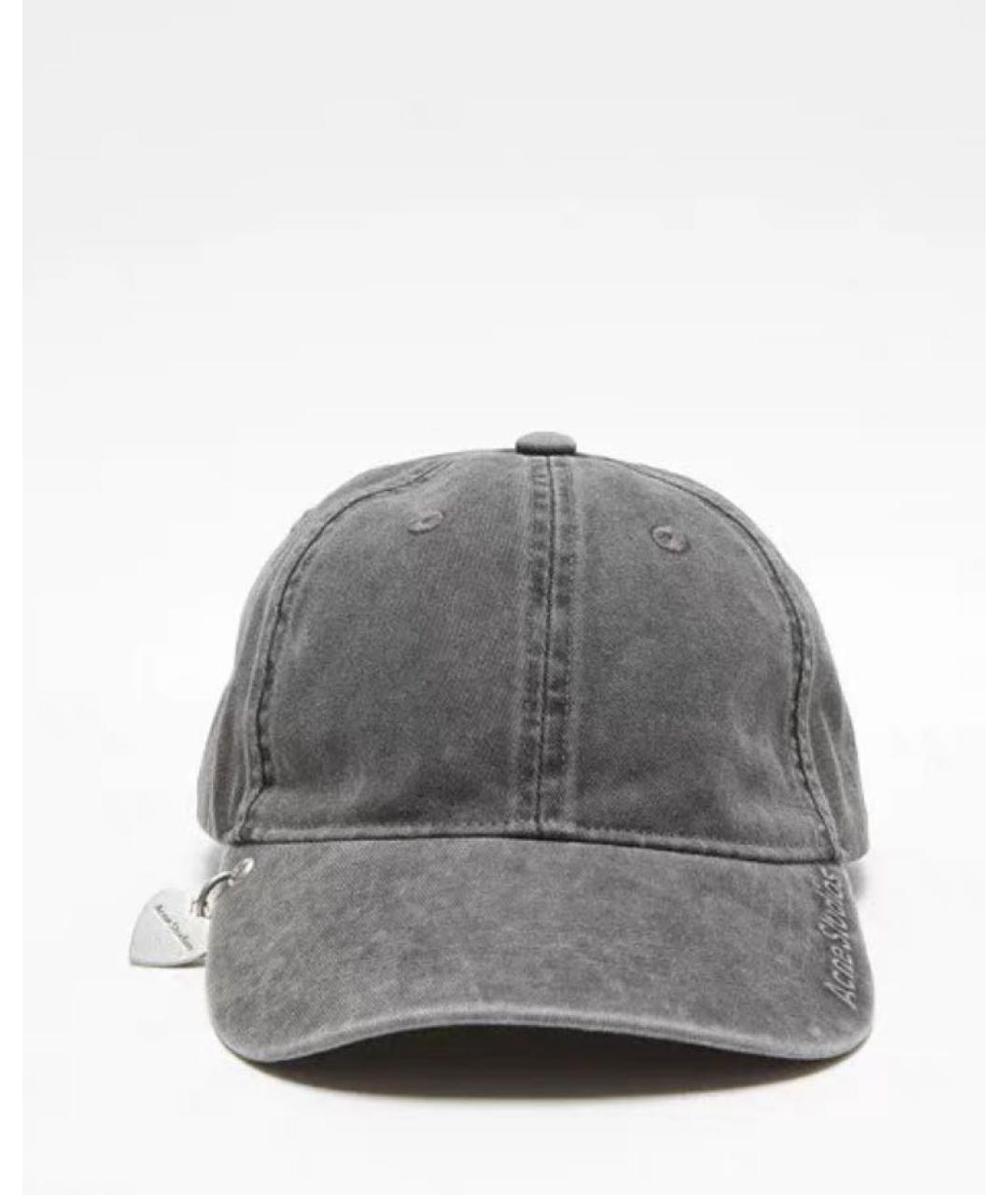 ACNE STUDIOS Серая кепка, фото 8
