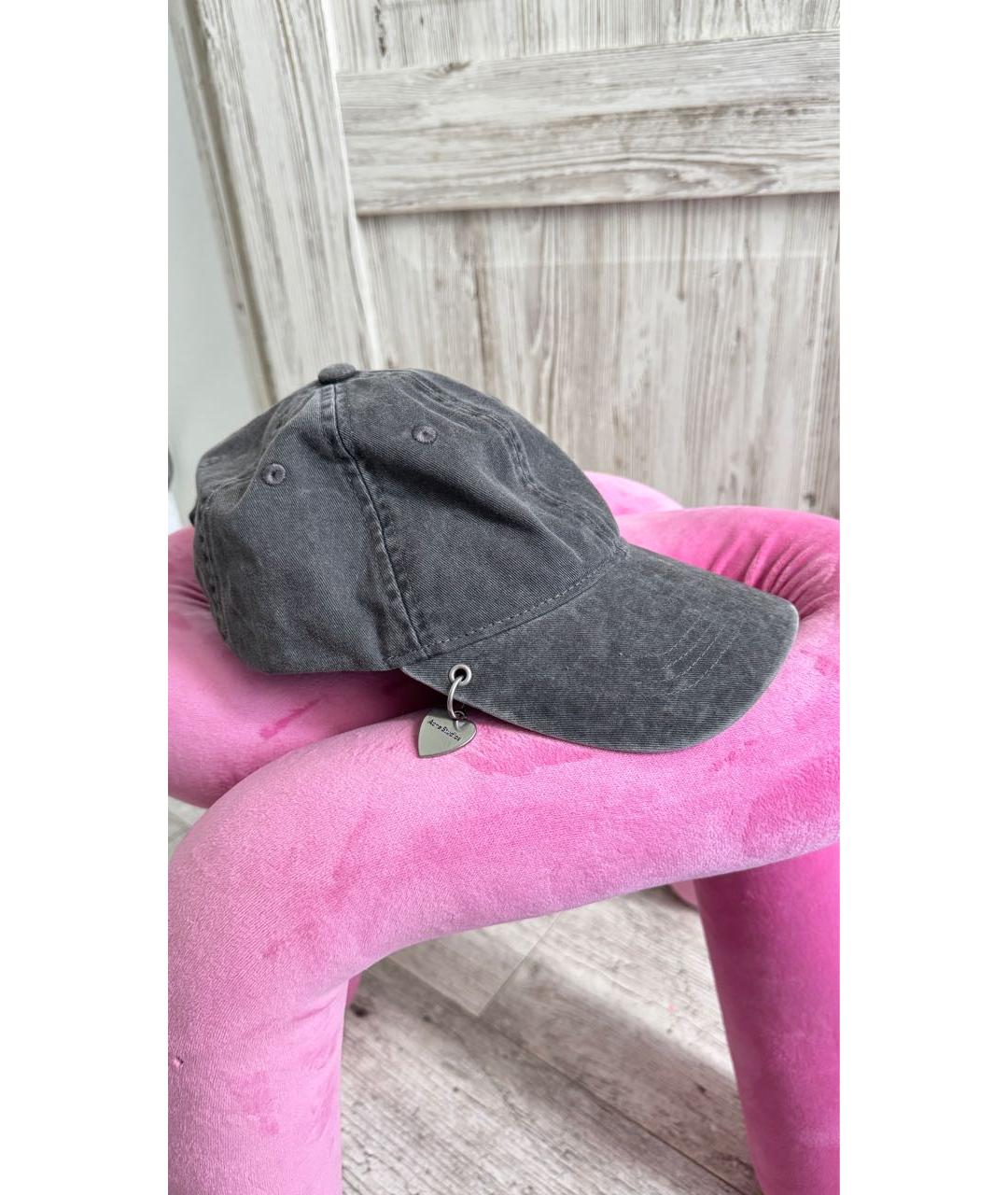 ACNE STUDIOS Серая кепка, фото 2