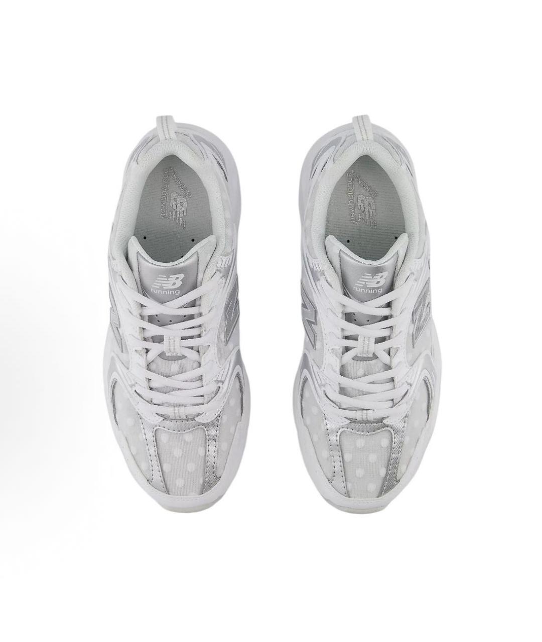 NEW BALANCE Серебряные кроссовки, фото 3