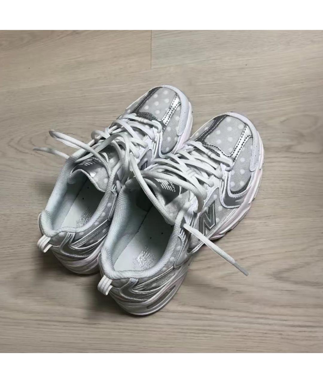 NEW BALANCE Серебряные кроссовки, фото 8