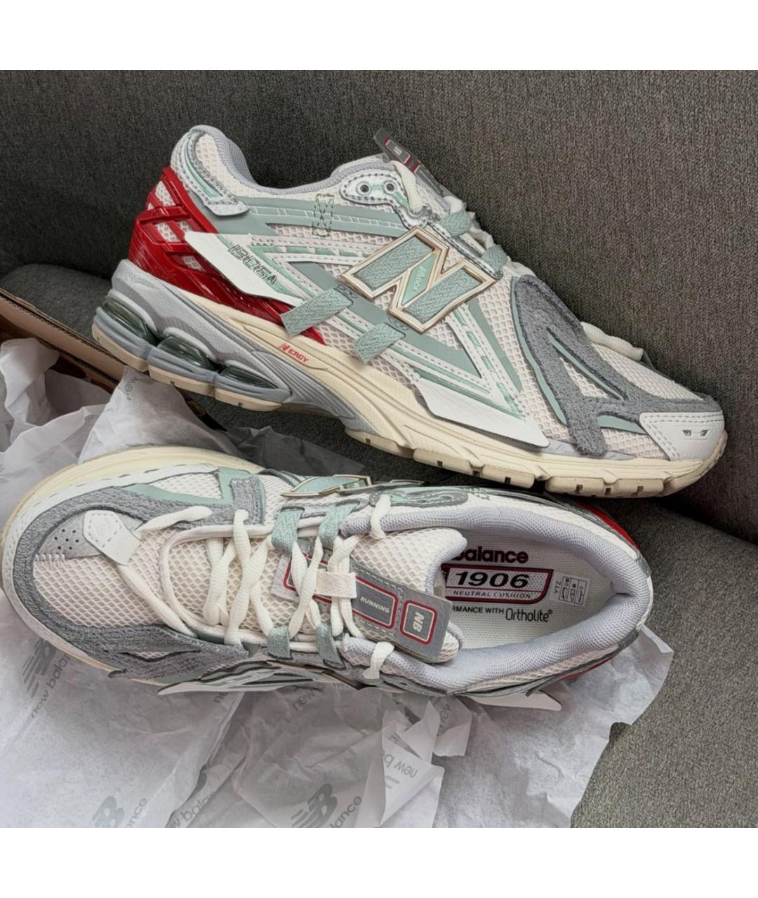 NEW BALANCE Серые кроссовки, фото 7
