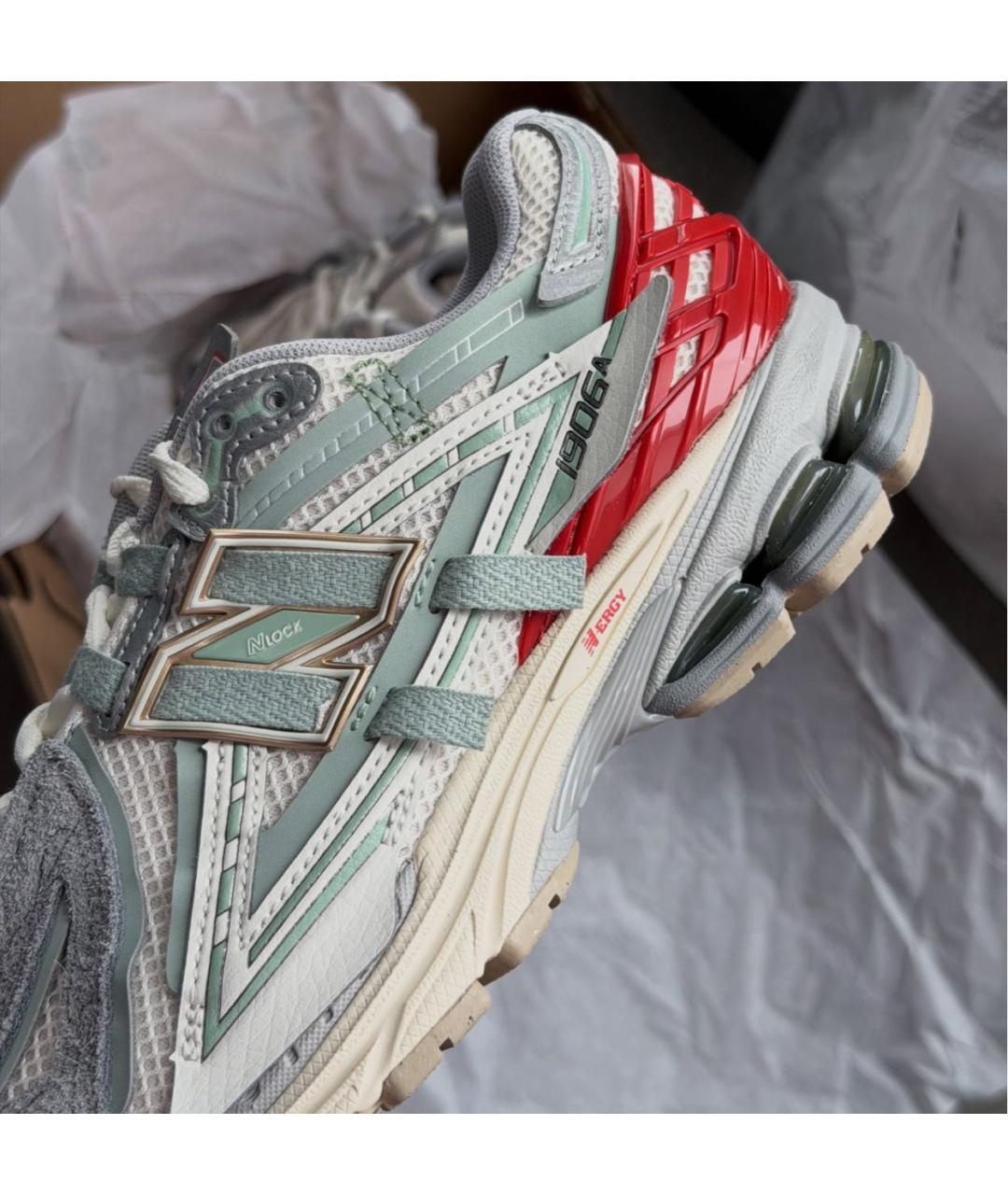 NEW BALANCE Серые кроссовки, фото 6