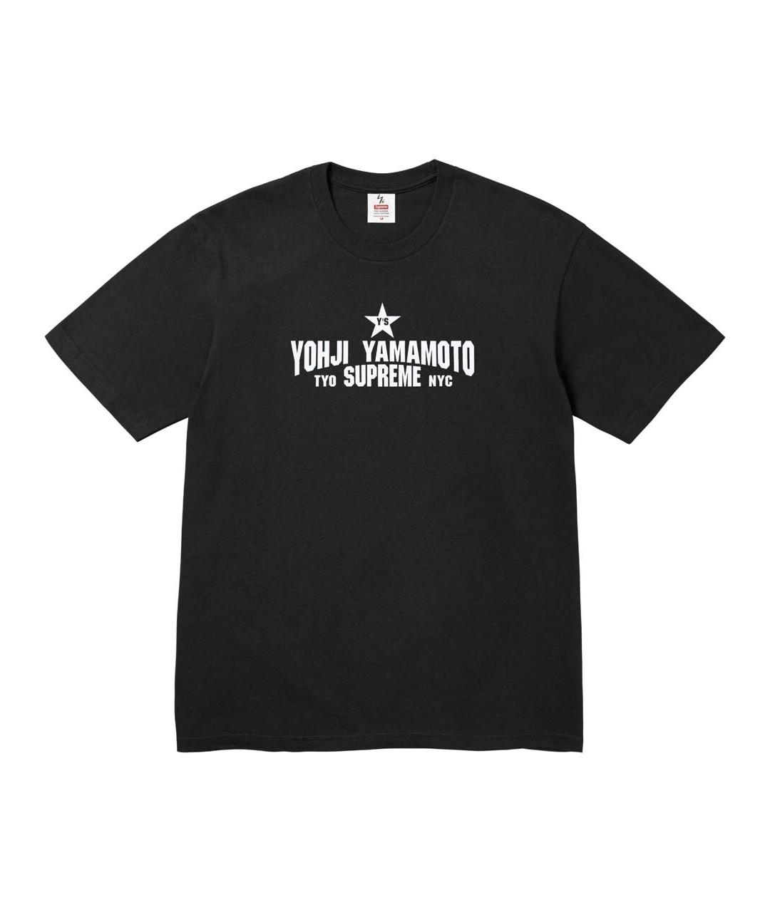 YOHJI YAMAMOTO Черная хлопковая футболка, фото 9