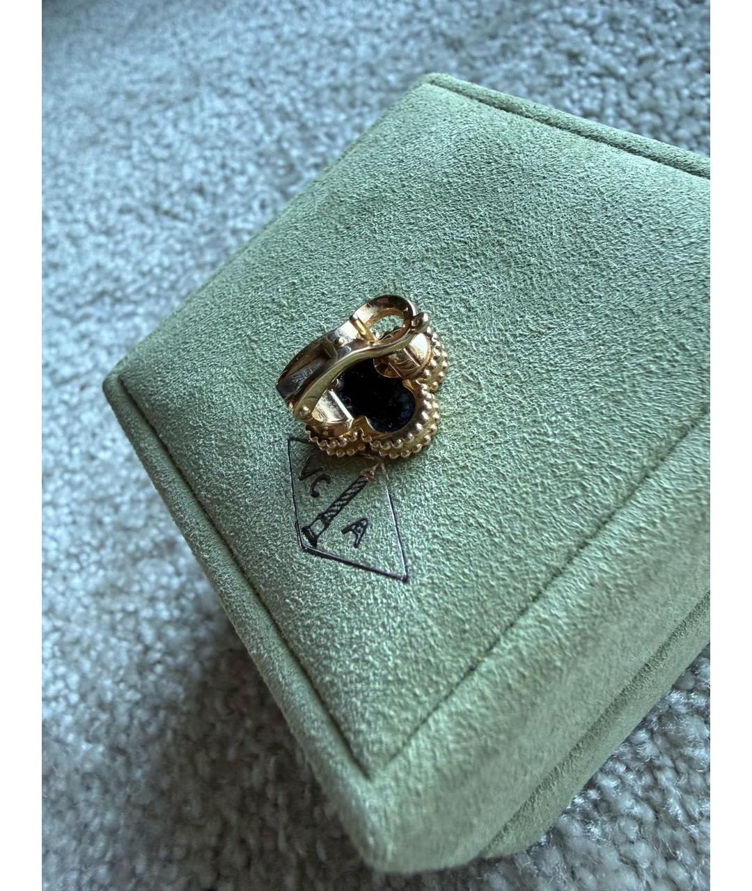 VAN CLEEF & ARPELS Золотые серьги из желтого золота, фото 3