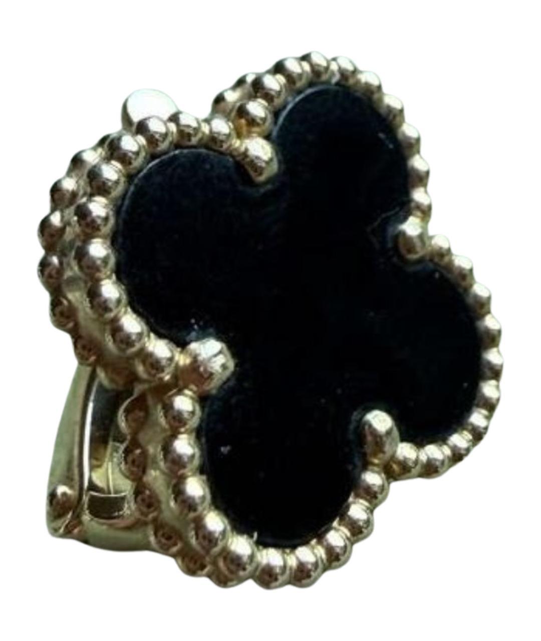 VAN CLEEF & ARPELS Золотые серьги из желтого золота, фото 1