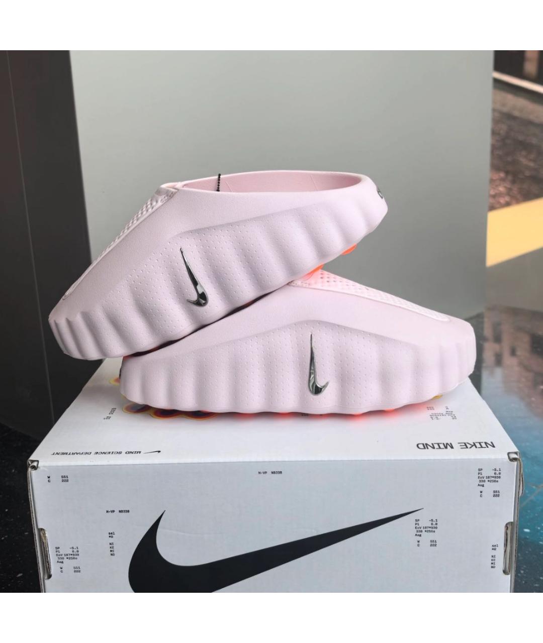 NIKE Розовые сабо, фото 8
