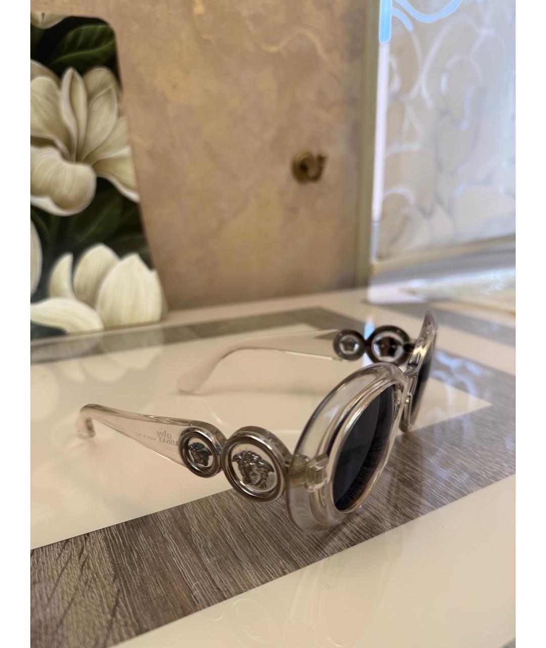 VERSACE Пластиковые солнцезащитные очки, фото 2