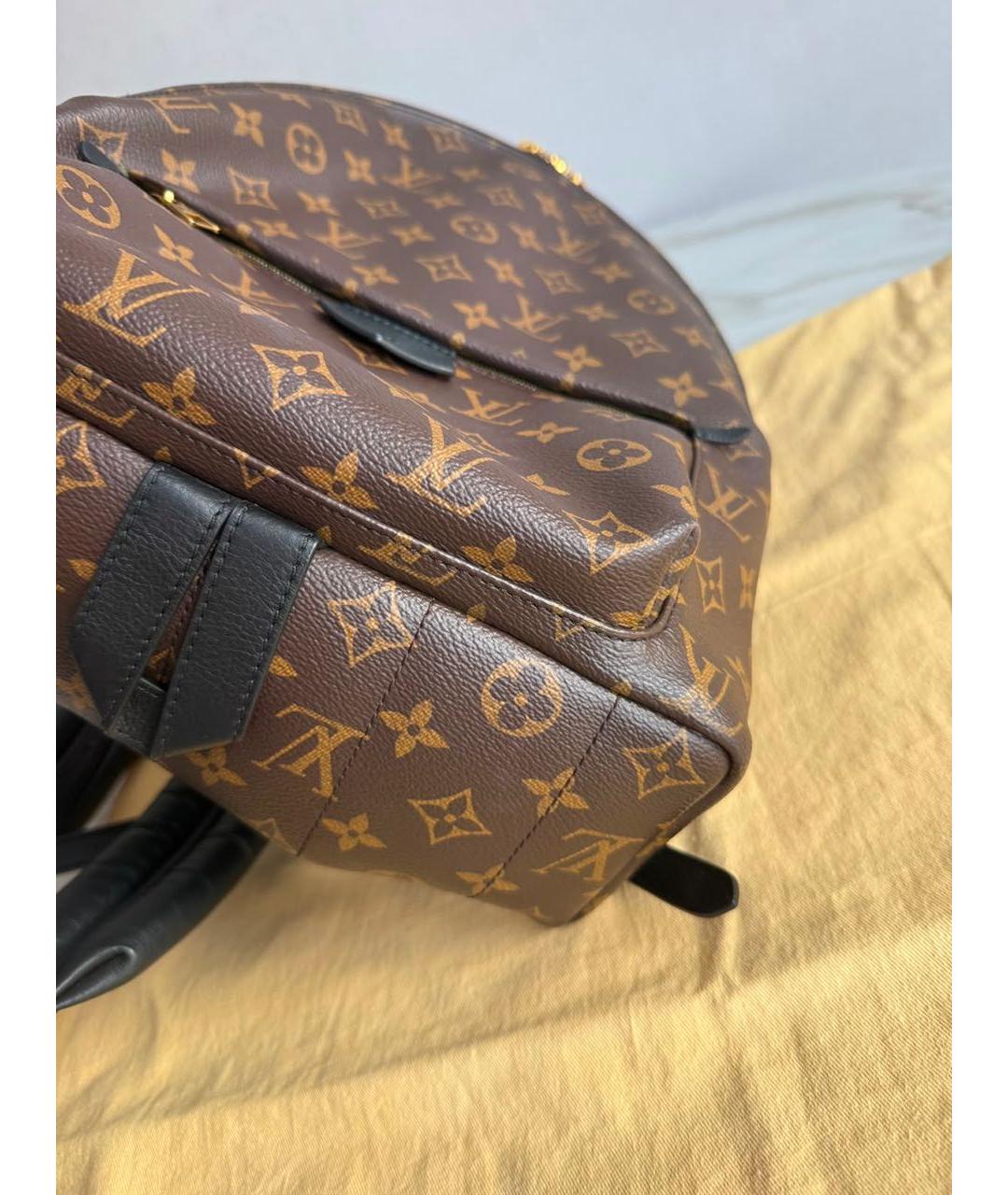 LOUIS VUITTON Коричневый рюкзак, фото 6