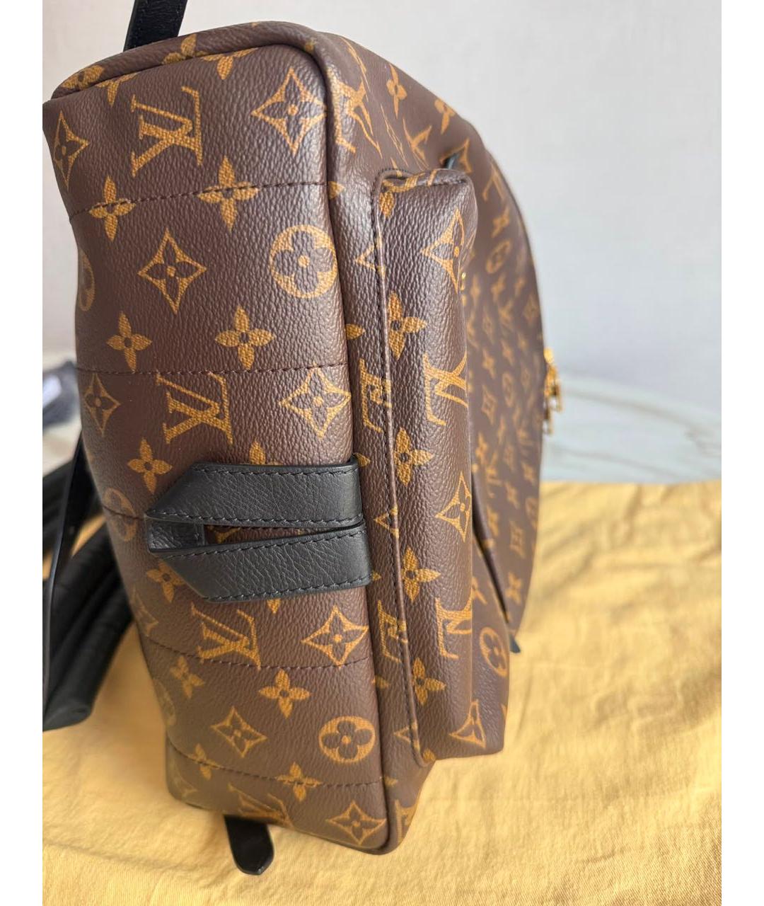 LOUIS VUITTON Коричневый рюкзак, фото 4