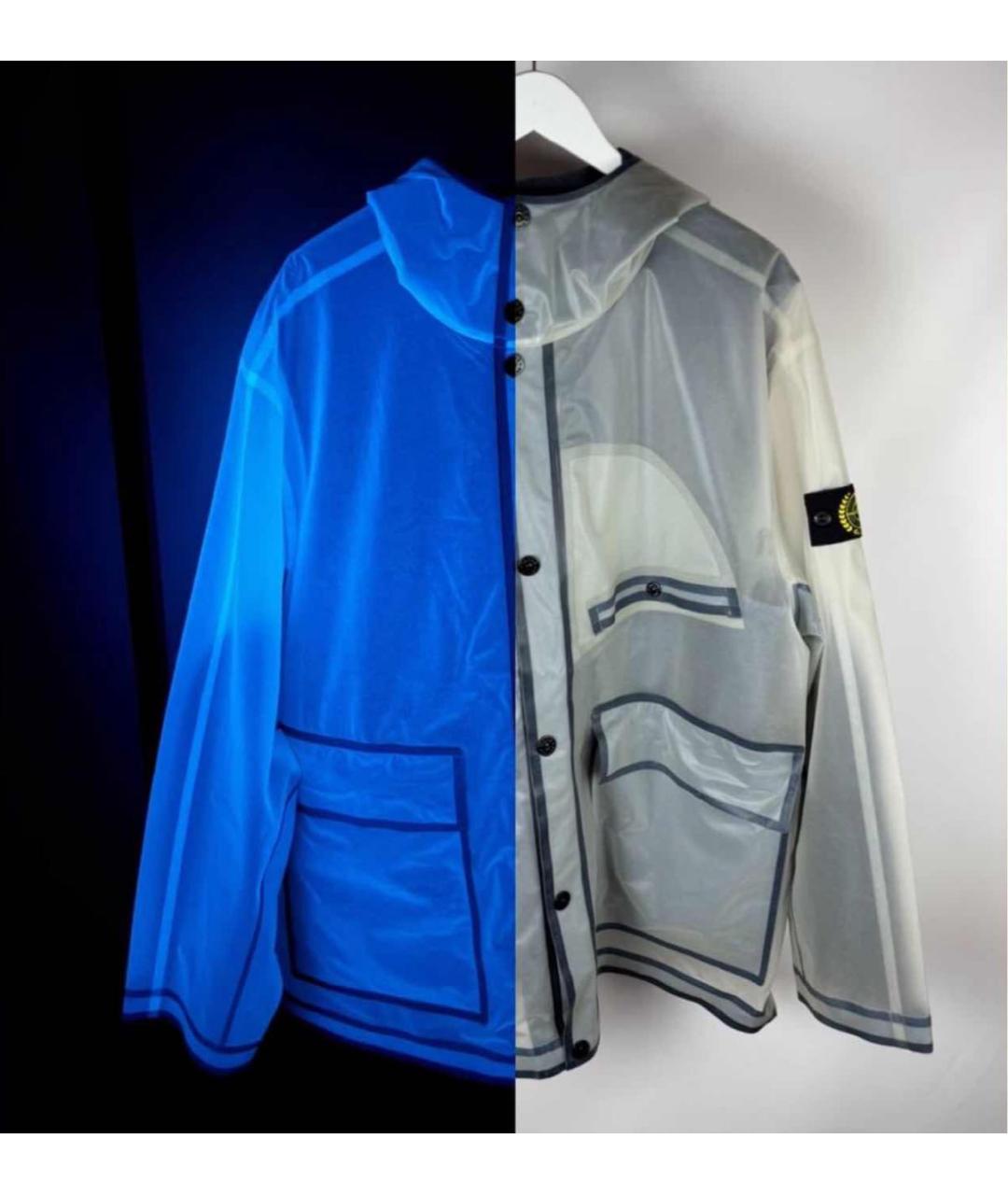 STONE ISLAND Голубая парка, фото 7