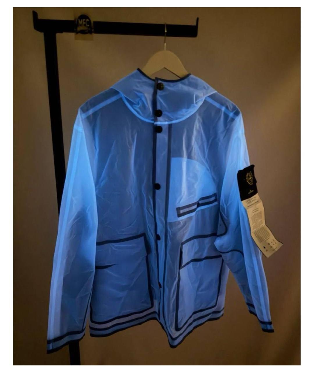 STONE ISLAND Голубая парка, фото 2