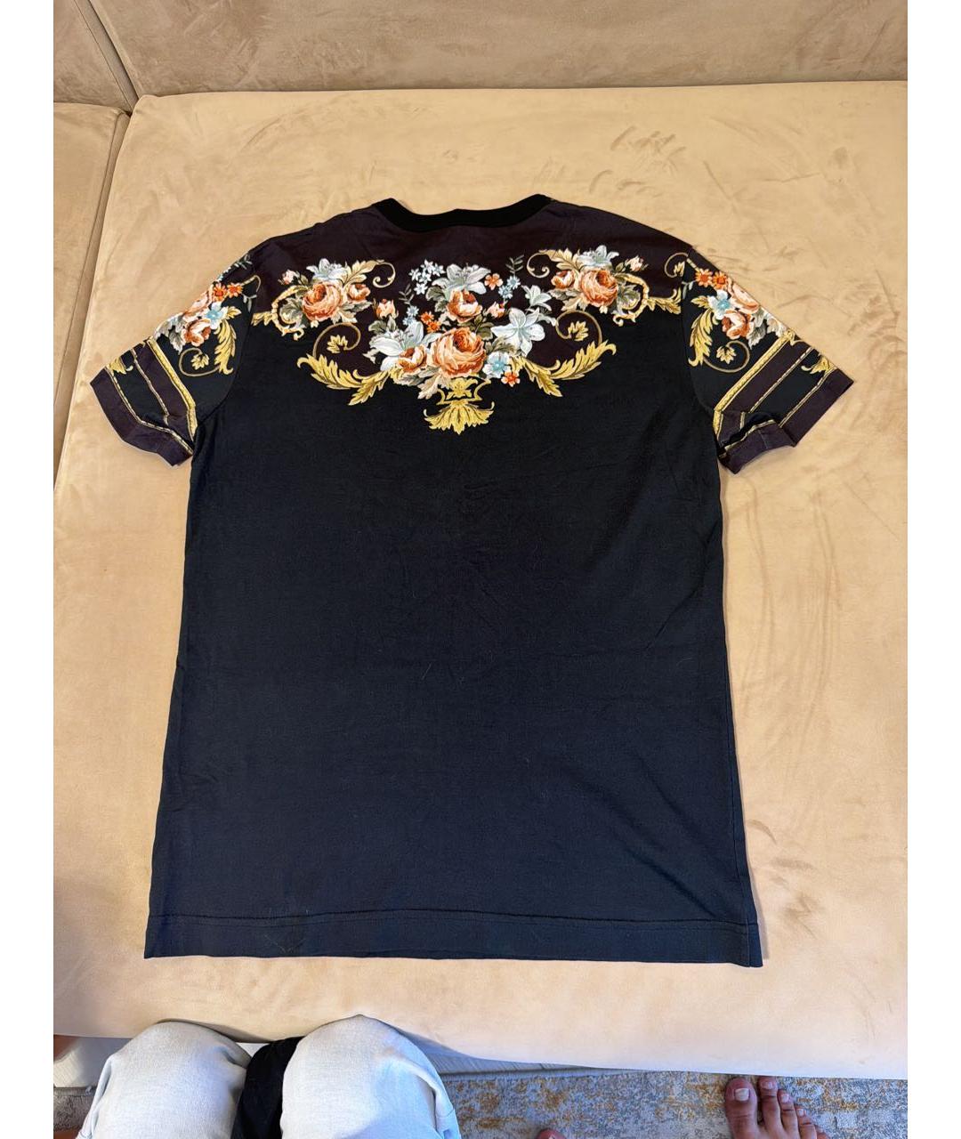 DOLCE&GABBANA Мульти хлопковая футболка, фото 2