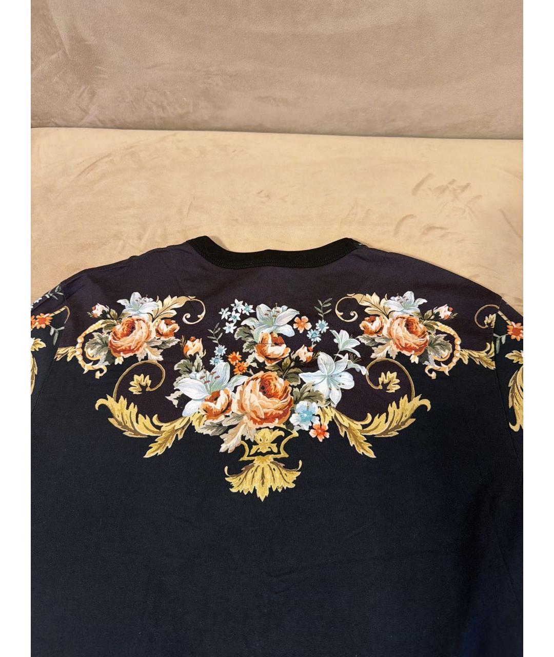 DOLCE&GABBANA Мульти хлопковая футболка, фото 5
