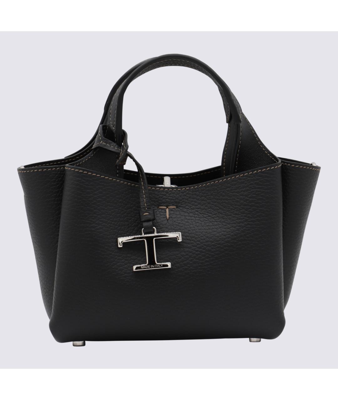 TOD'S Черная сумка тоут, фото 2