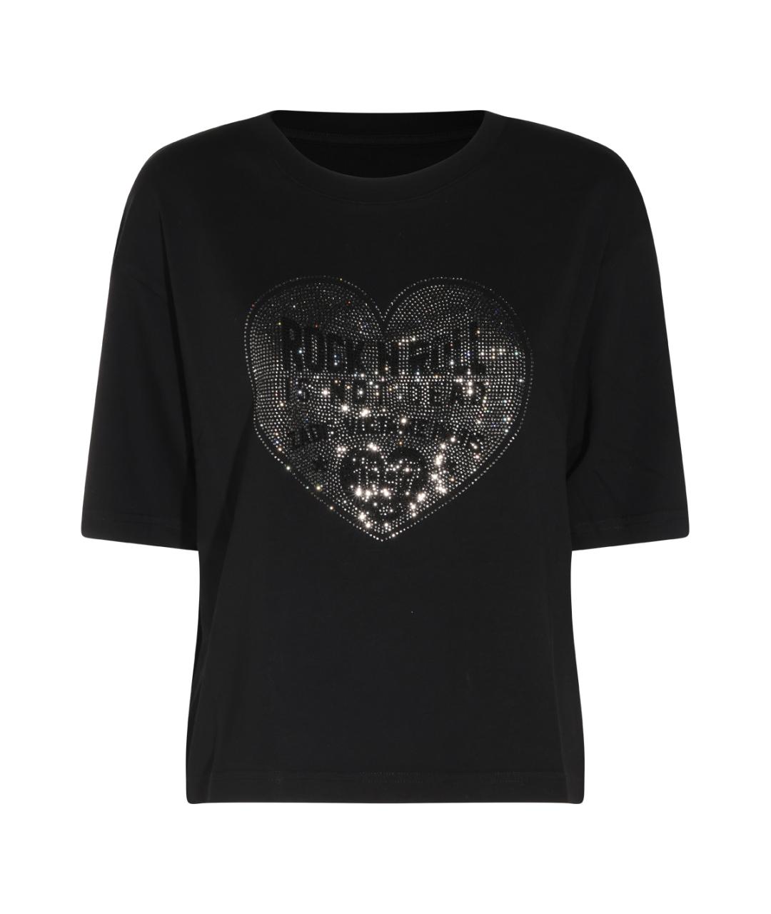 ZADIG & VOLTAIRE Черная хлопковая футболка, фото 1