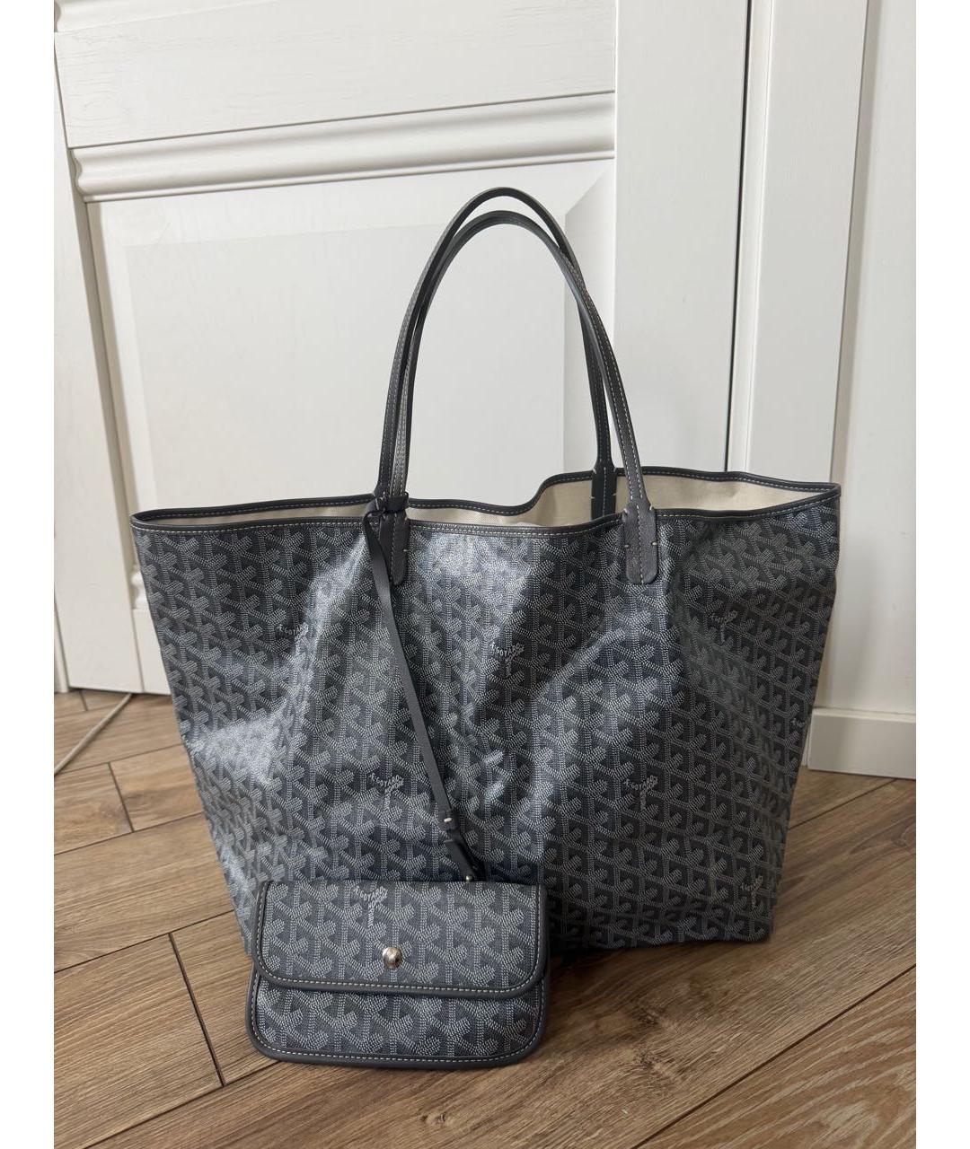 GOYARD Серая сумка тоут, фото 7