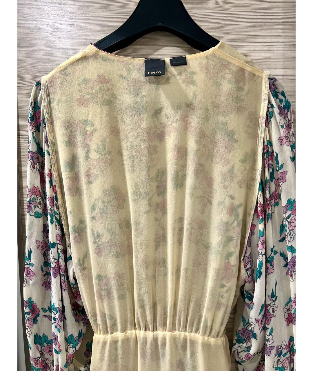 PINKO Мульти вискозное повседневное платье, фото 4