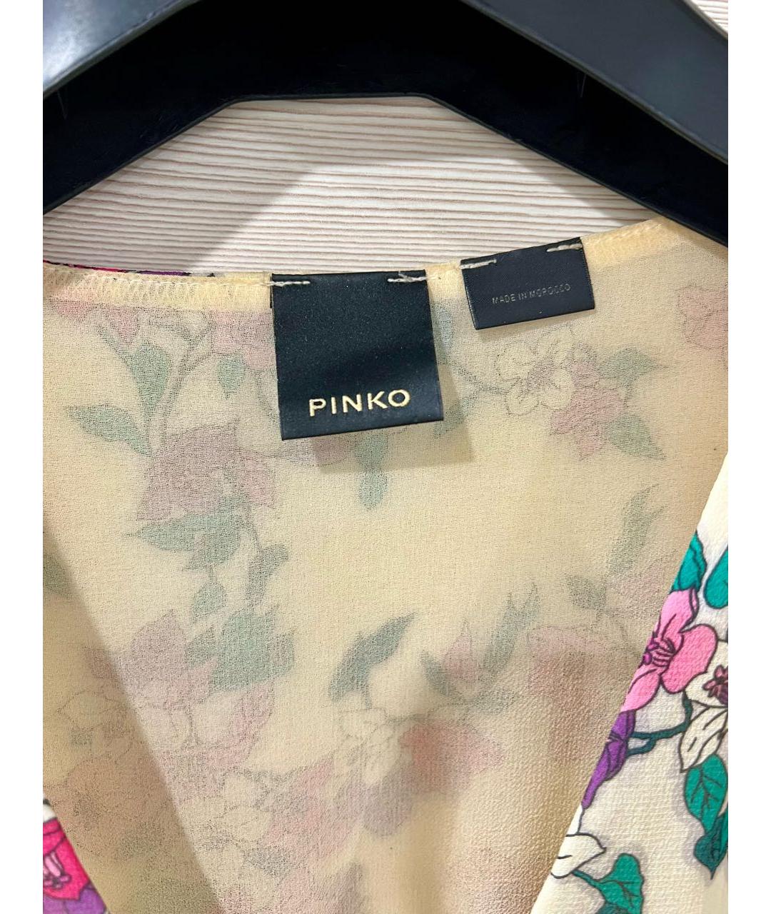 PINKO Мульти вискозное повседневное платье, фото 5