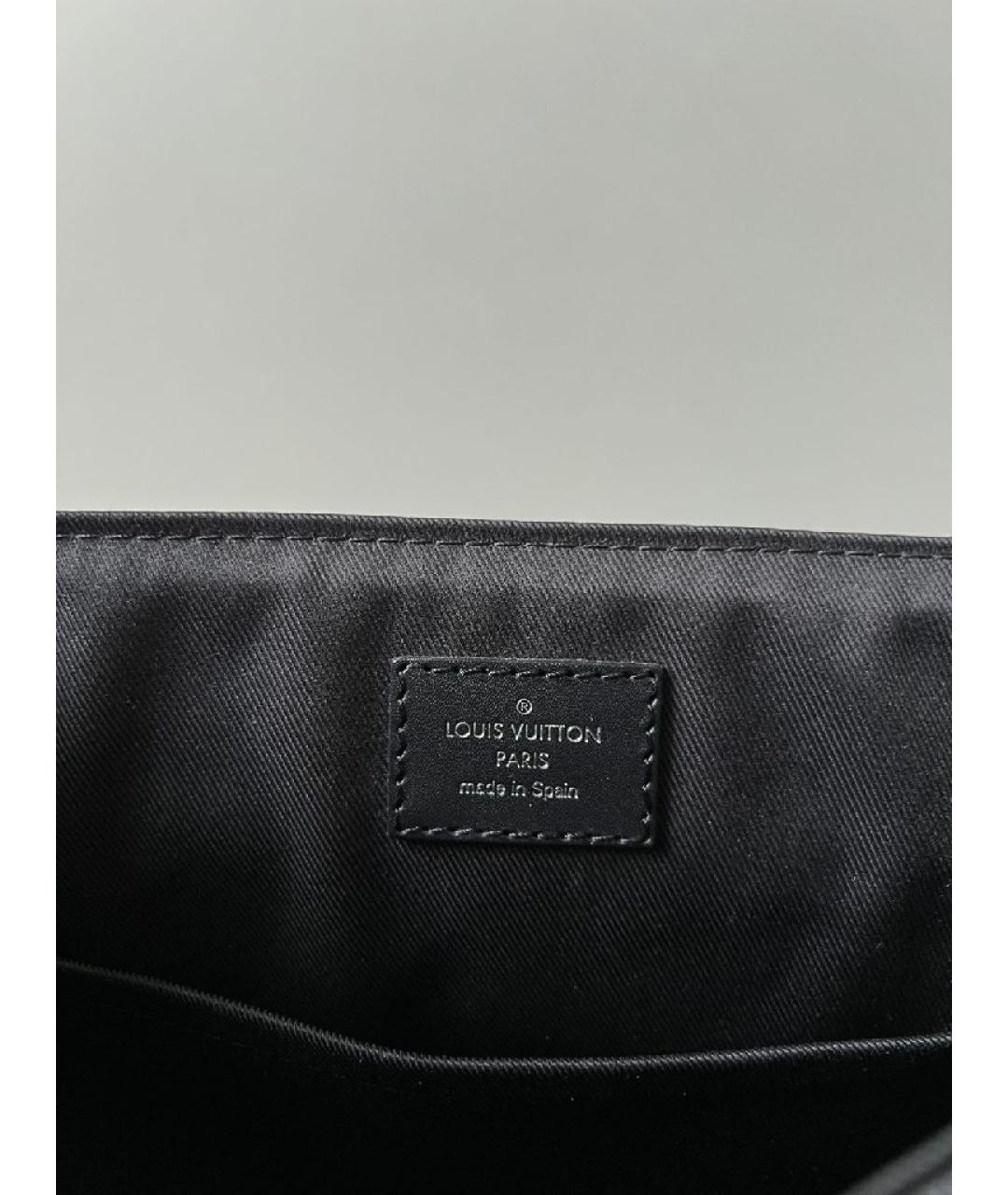 LOUIS VUITTON Черная сумка на плечо, фото 5