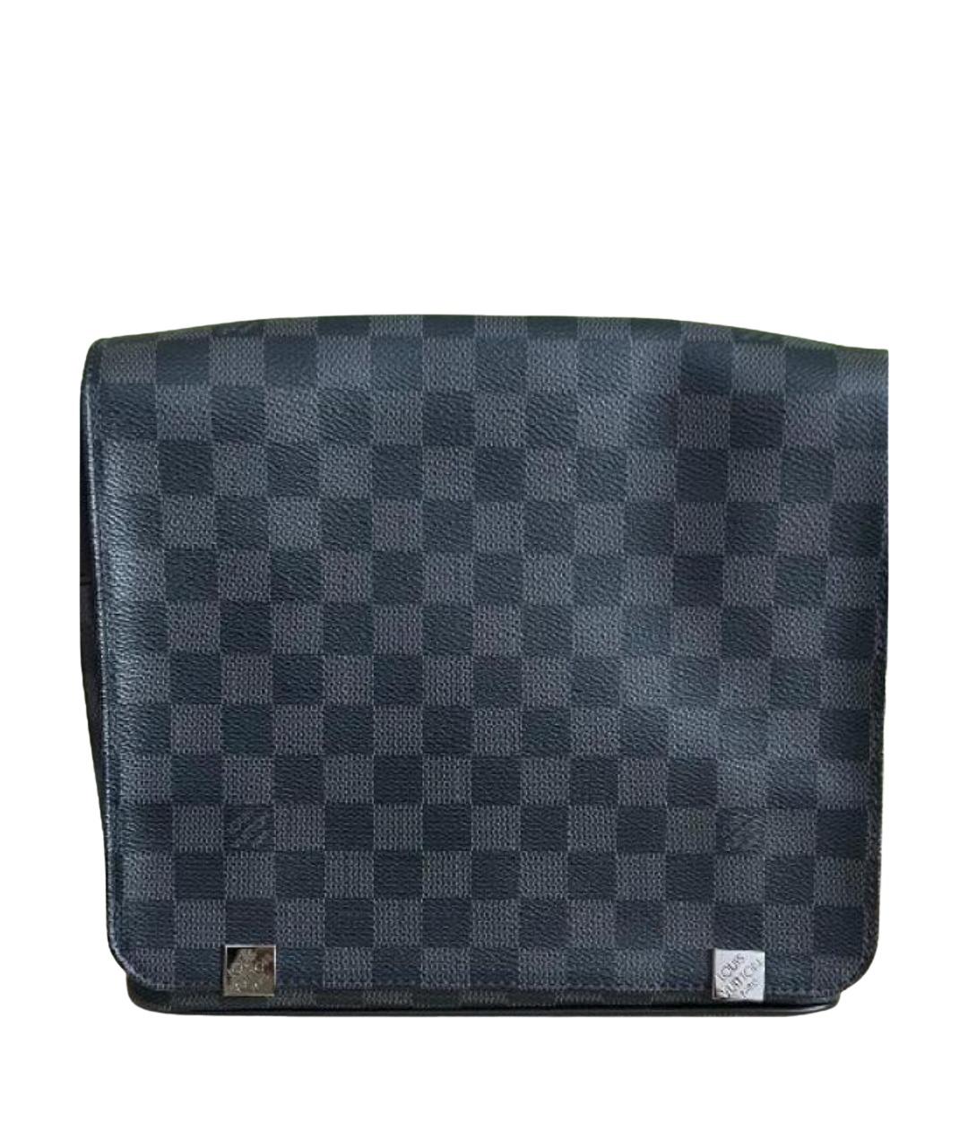 LOUIS VUITTON Черная сумка на плечо, фото 1