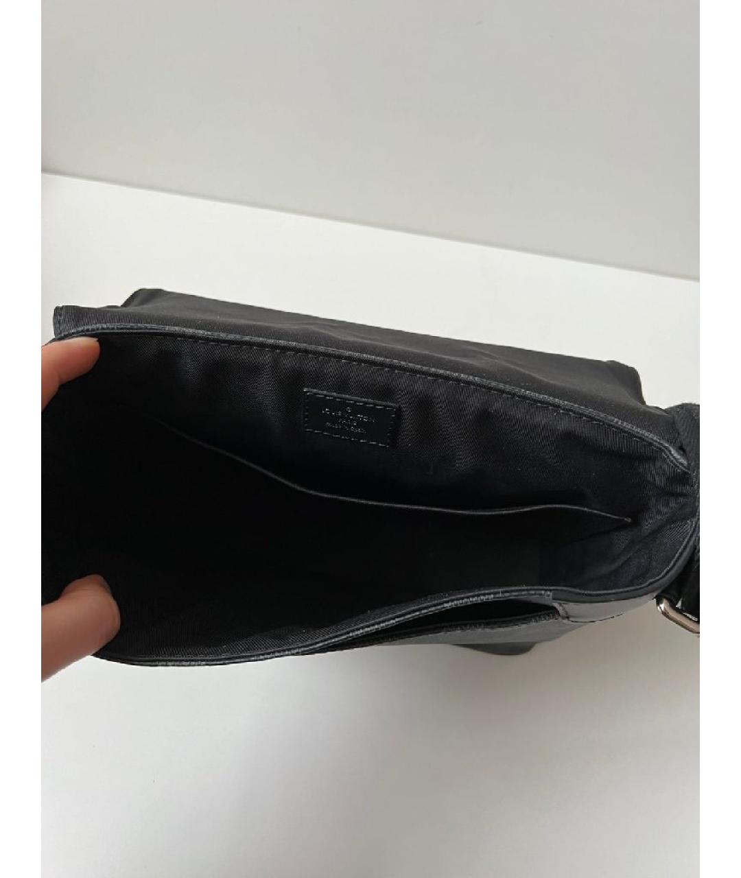 LOUIS VUITTON Черная сумка на плечо, фото 4
