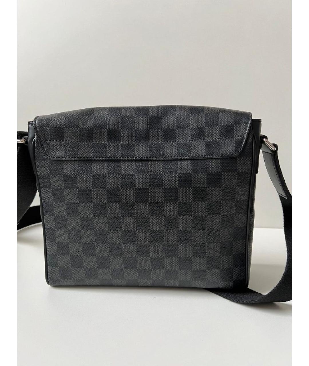 LOUIS VUITTON Черная сумка на плечо, фото 2