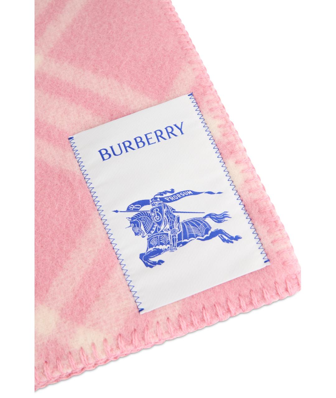 BURBERRY Мульти шерстяной шарф, фото 2