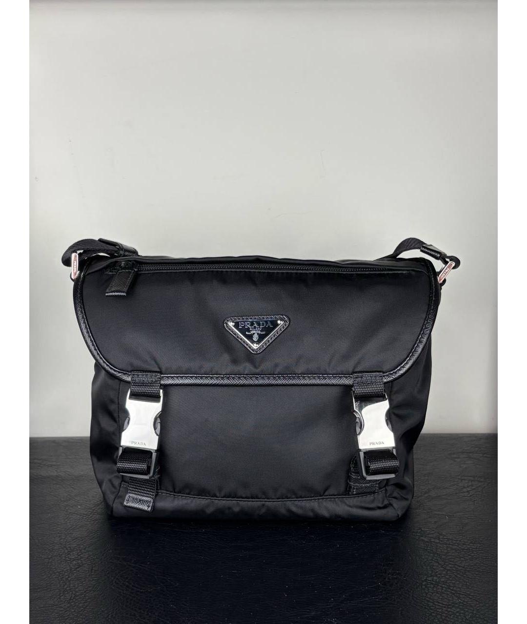 PRADA Черная сумка на плечо, фото 8