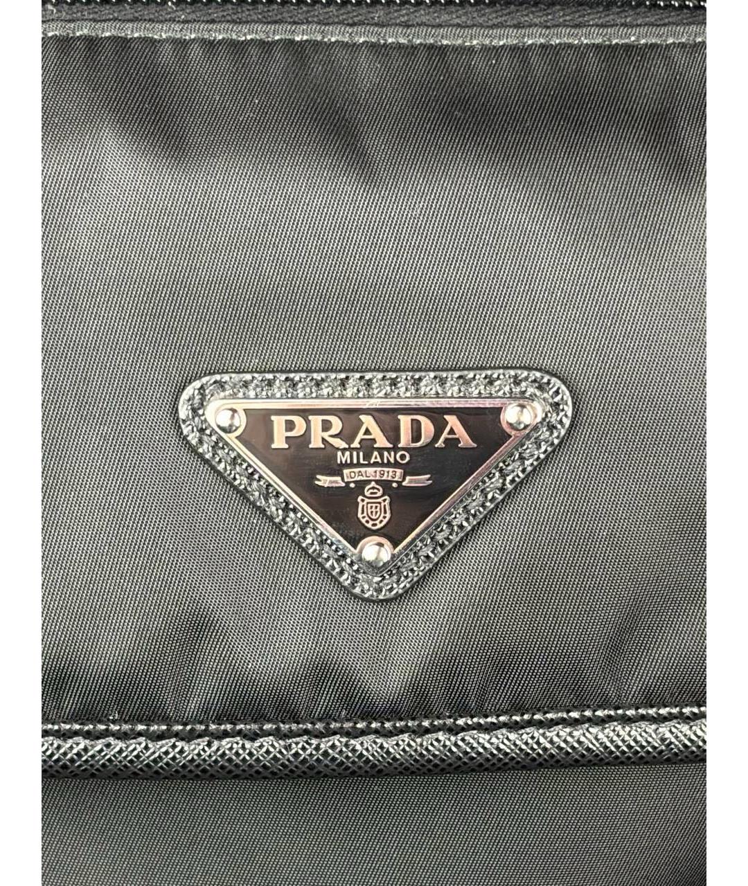 PRADA Черная сумка на плечо, фото 5