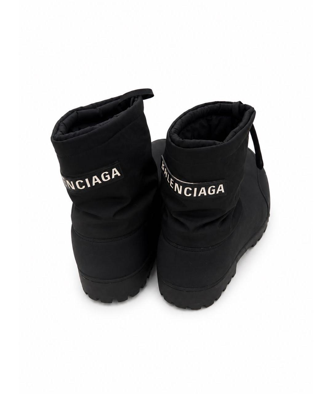 BALENCIAGA Черные низкие ботинки, фото 4