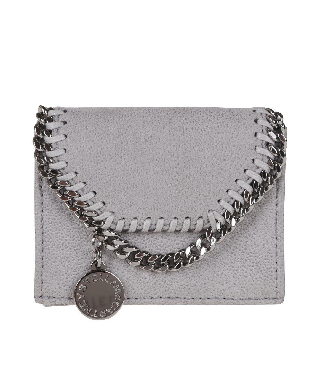 STELLA MCCARTNEY Серый кошелек из искусственной кожи, фото 1