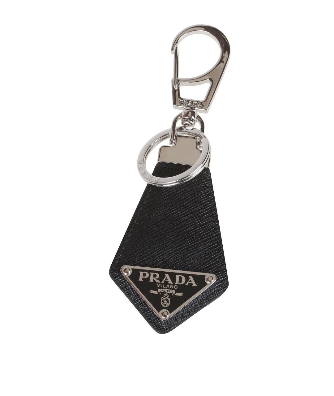 PRADA Черный брелок, фото 1