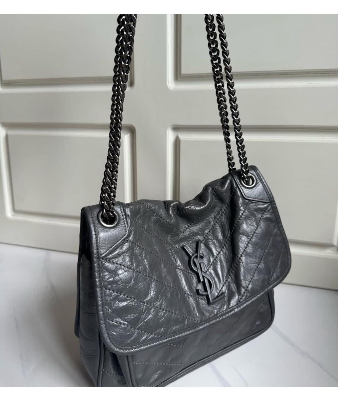 SAINT LAURENT Сумка через плечо, фото 4