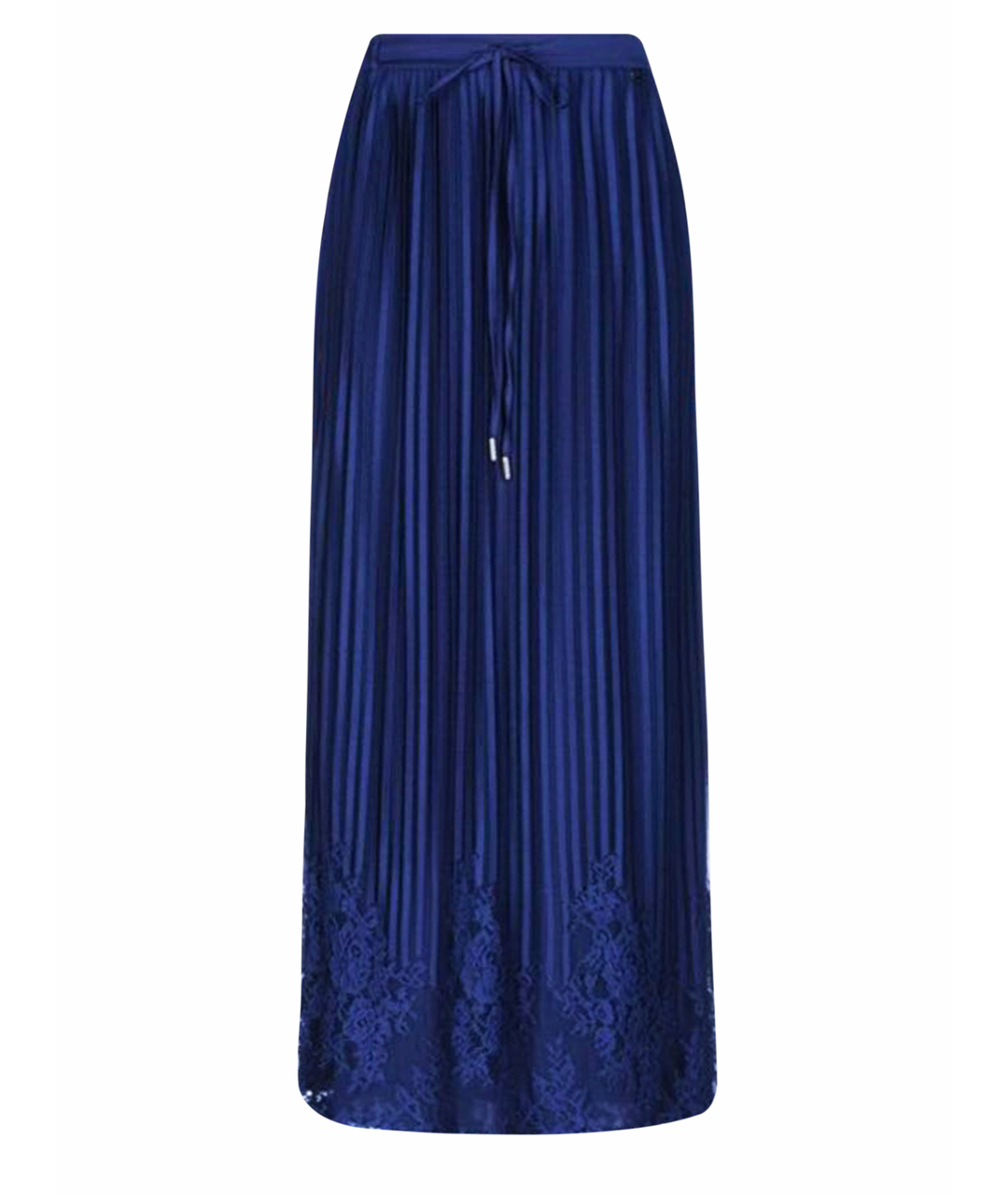 TWIN-SET Синяя кружевная юбка макси, фото 1