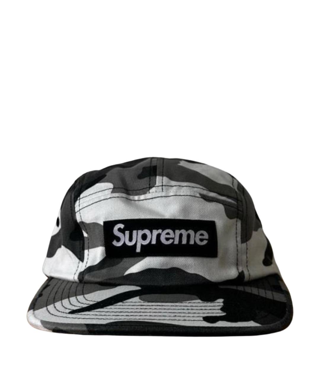 SUPREME Серая кепка/бейсболка, фото 1