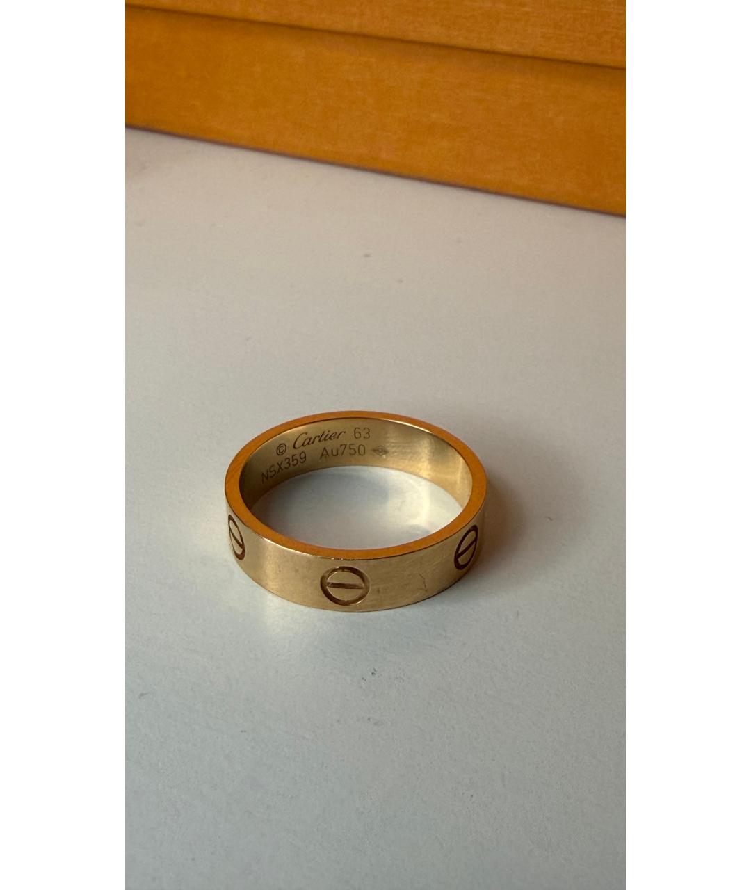 CARTIER Желтое кольцо из желтого золота, фото 3
