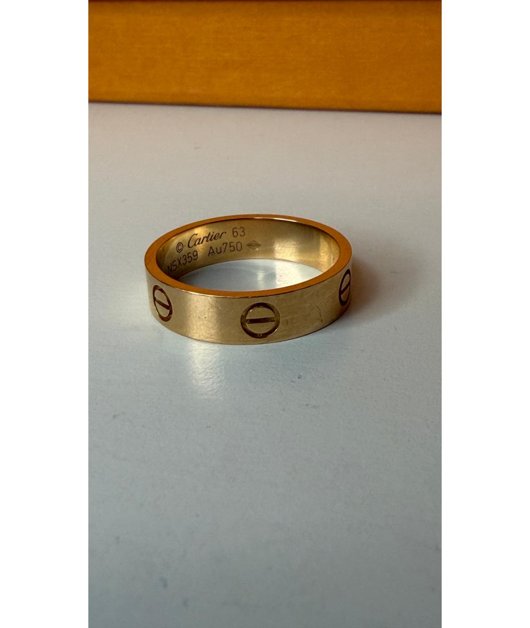 CARTIER Желтое кольцо из желтого золота, фото 5