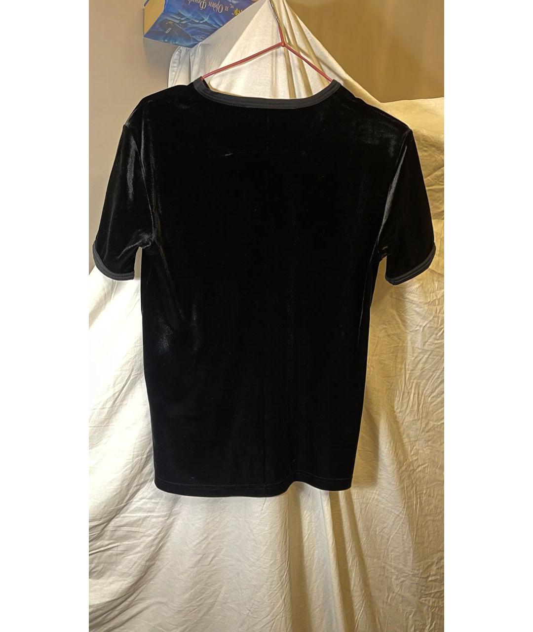 GIVENCHY Черная полиэстеровая футболка, фото 7