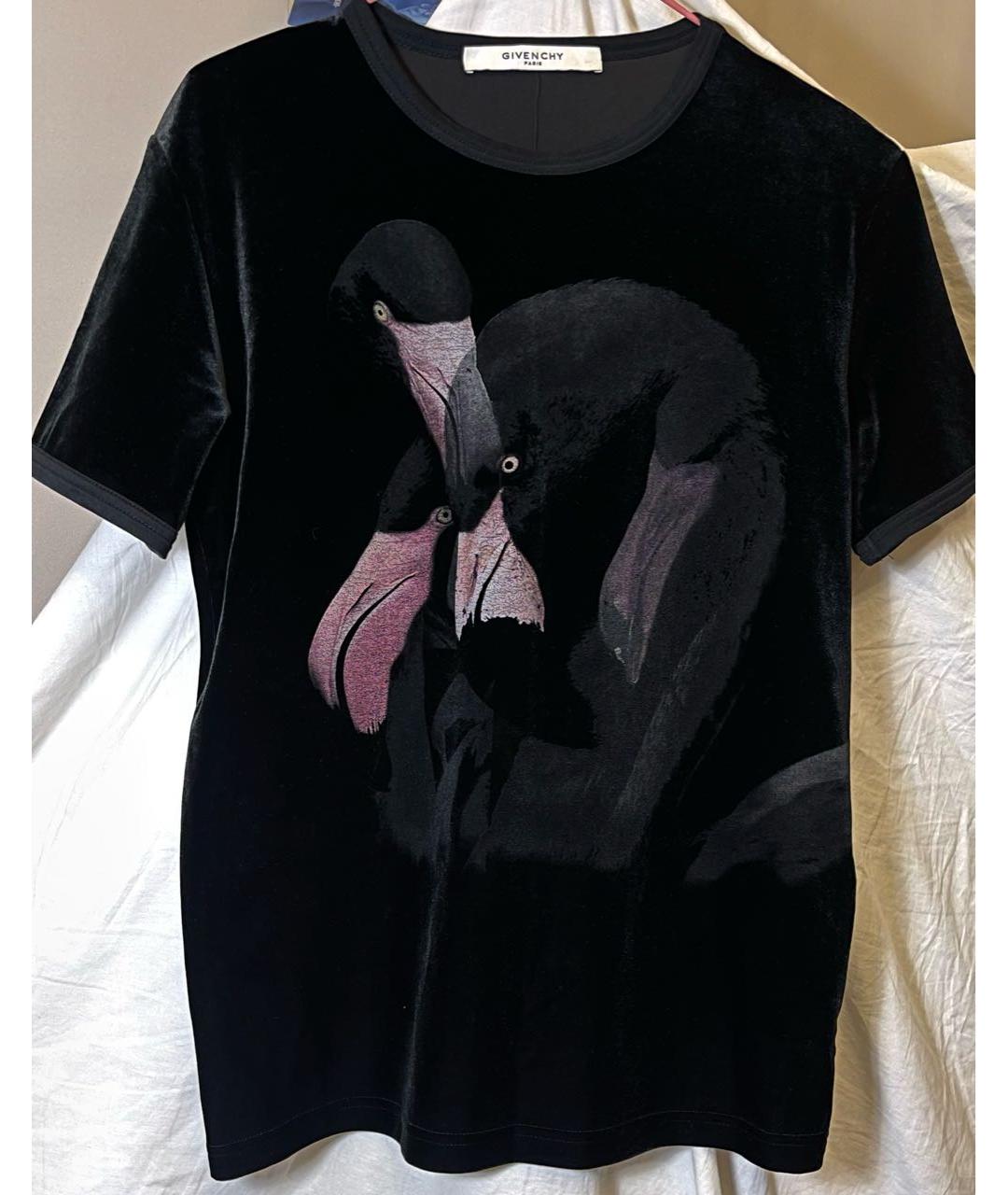 GIVENCHY Черная полиэстеровая футболка, фото 9