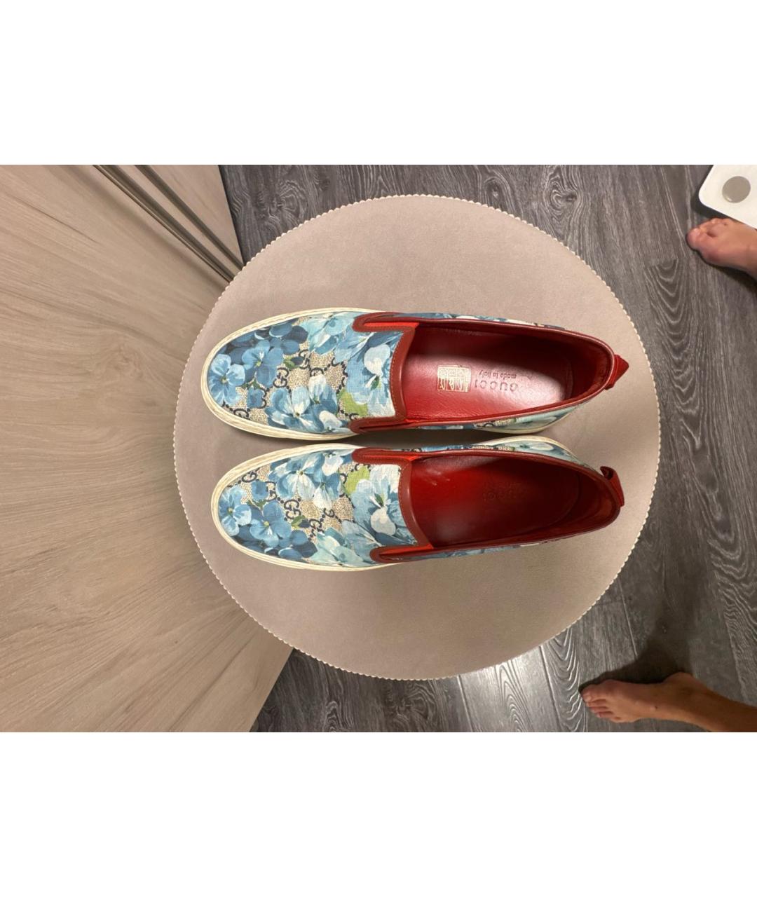 GUCCI Кожаные лоферы, фото 3