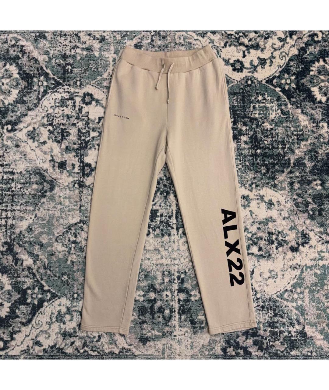 1017 ALYX 9SM Бежевые хлопковые повседневные брюки, фото 2