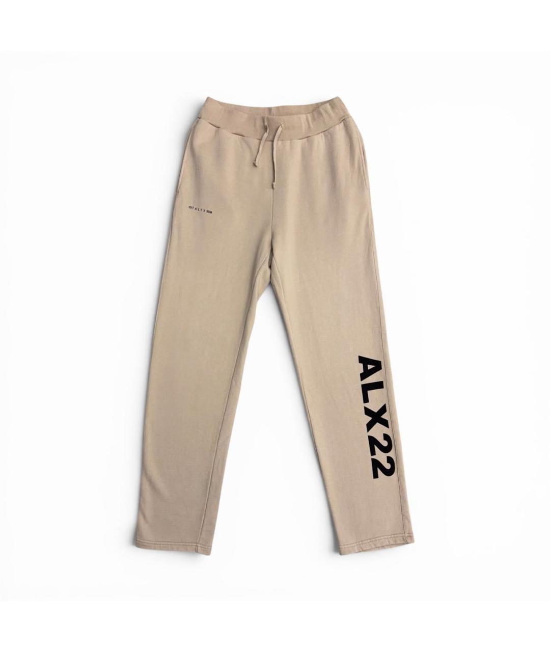1017 ALYX 9SM Бежевые хлопковые повседневные брюки, фото 9