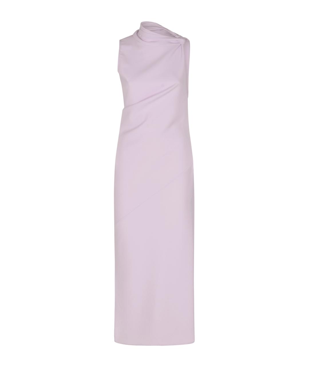 COURREGES Розовое хлопковое повседневное платье, фото 1